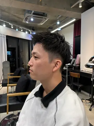 メンズ Koya ショート/ボブのヘアスタイル