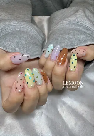 ネイル private nail salon　LEMOON所属・nail salon LEMOONのネイルデザイン