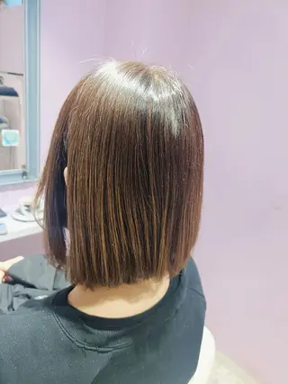 ミディアム カラー Ｌ‘oiseau Bleu所属・中村 まりのヘアスタイル