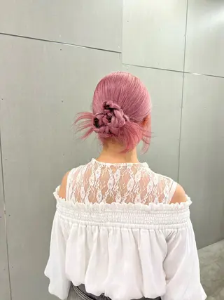 カラー GEM/ hinanaのヘアスタイル