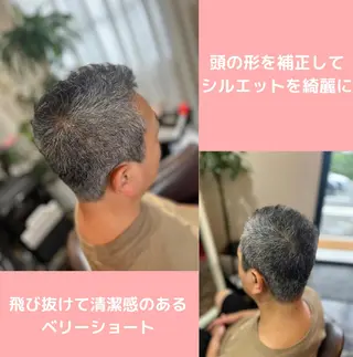メンズ 薄毛専門 メンズカットREEのヘアスタイル