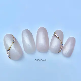 ネイル BABELバベル所属・江戸川橋✨BABEL 【バベル】大人可愛いのネイルデザイン
