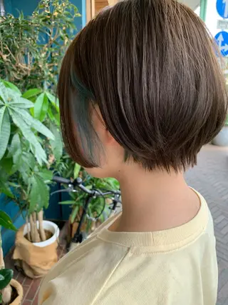 ショート 佐藤 実咲のヘアスタイル