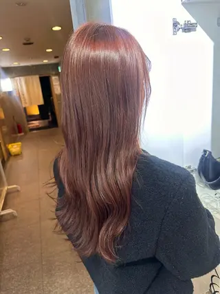 ロング カラー 赤熊 咲良 🦔ྀིのヘアスタイル