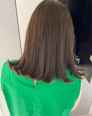 ミディアム カラー LOVESTOIKE 堂本のヘアスタイル