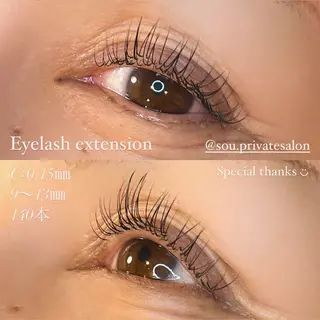 マツエク・マツパ private salon SOU所属・ﾄｰﾀﾙｾﾗﾋﾟｽﾄ MANAのマツエク・マツパデザイン