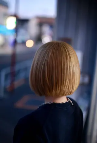 ショート カラー 大西 カズマのヘアスタイル