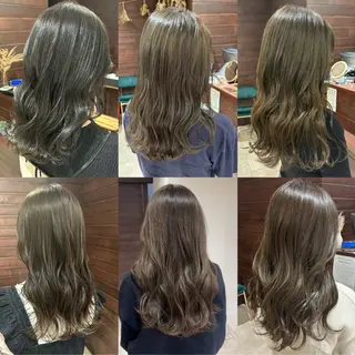 セミロング カラー SALOWIN千葉suite店所属・秋元舞香 【髪質改善/カラー】のヘアスタイル