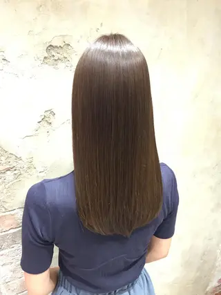 セミロング カラー 必ず似合わせます/ レイヤー/石戸谷海斗のヘアスタイル