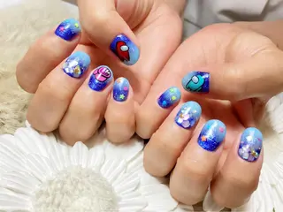 ネイル Yakko pas á pasのネイルデザイン