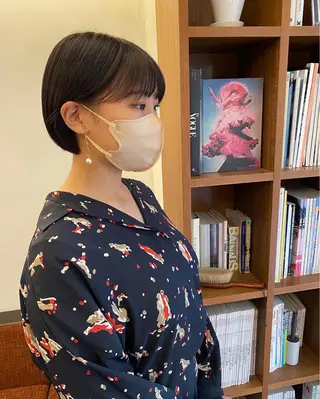 ショート カラー Paddle所属・似合わせレイヤー/ レイヤーパーマ/高倉のヘアスタイル