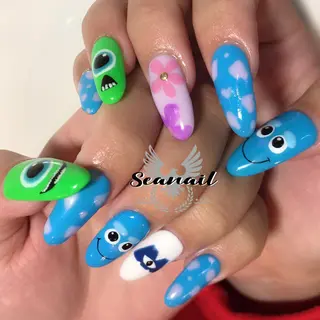 ネイル 小尾 栞のネイルデザイン