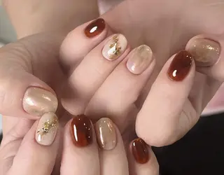 ネイル By moonネイル 🌷ワンホン/韓国風のネイルデザイン