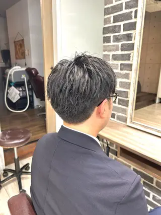 ショート メンズ 林 美佑のヘアスタイル