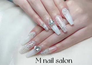 ネイル M🌷nail 長さだし専門店のネイルデザイン