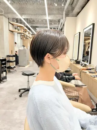 ショート 【似合わせ・レイヤー ・パーマ】海気のヘアスタイル