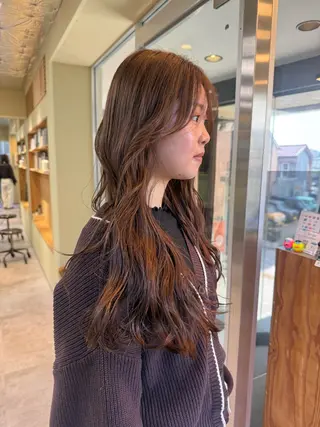 ロング カラー 伶風/ボブ/ ハッシュカットのヘアスタイル