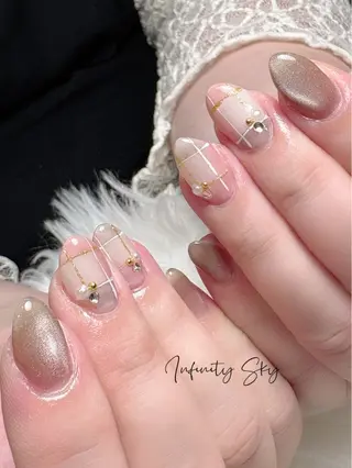 ネイル infinity skyのネイルデザイン