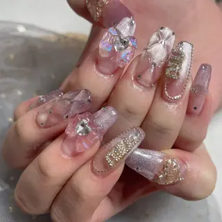 ネイル 🎀ネイルサロン エクラYUI🎀のネイルデザイン