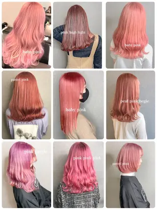 ミディアム カラー Selenehair 三条本店のヘアスタイル