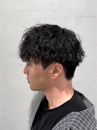 ショート パーマ メンズ 楽で簡単に決まる メンズヘア💥曽我尾のヘアスタイル