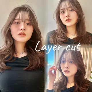 セミロング カラー ANSENS  by  Mode K's所属・ワンカールレイヤー 顔周り☺︎shunのヘアスタイル