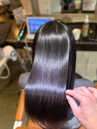 ロング 髪質改善／美髪矯正 林田和真のヘアスタイル