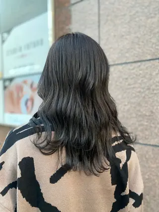 ロング 小川 ひかるのヘアスタイル