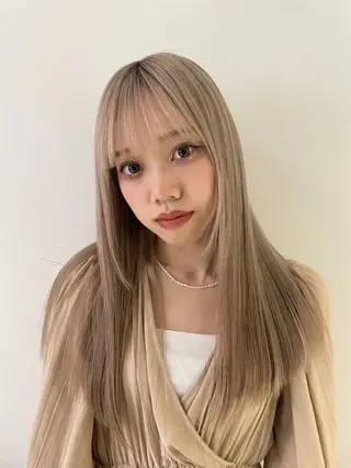 ロング カラーモデル募集中 Rei🐈‍⬛/大宮のヘアスタイル