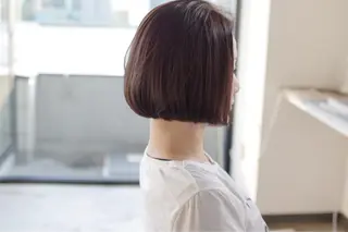 ショート ミディアム カラー クセ毛お悩みの方 四宮桂佑のヘアスタイル