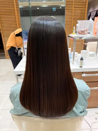 ロング 髪質改善/縮毛矯正 🧸梅川のヘアスタイル
