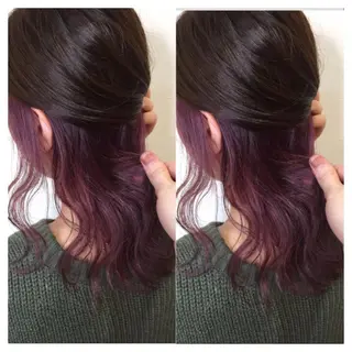 ミディアム カラー 髪質改善/痛ませ ないカラー/西村航大のヘアスタイル