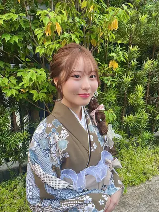 ロング ヘアアレンジ 参列♡デートゆるふわ ヘアメイク🎀みゆうのその他イメージ