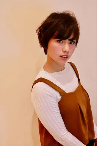 ショート 浦田 智里のヘアスタイル