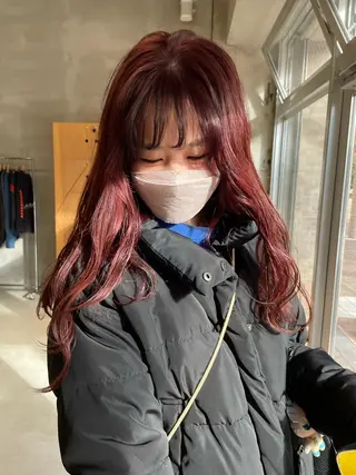 カラー wewe: momoeのヘアスタイル