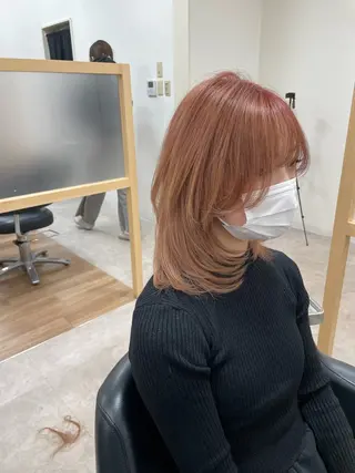 ミディアム 【ヘアディレクター】 りくのヘアスタイル