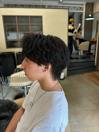 ショート メンズ 鹿児島 TSUBASAのヘアスタイル