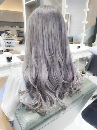 ロング カラー ヘアアレンジ Days 透明感カラーのヘアスタイル