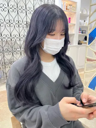 カラー Lufeli所属・🫧いとうりお🫧 ショート/レイヤーのヘアスタイル