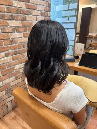 ミディアム VISAGE crew.所属・🧸モデル募集🧸 YUANのヘアスタイル