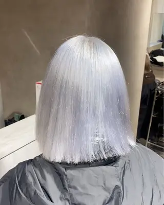 カラー Seleneコウキ ブリーチ/ハイトーンのヘアスタイル