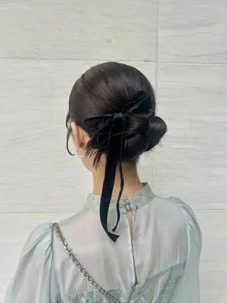 ヘアアレンジ SALOWIN川崎WEST店所属・🌷川崎/アレンジ/ 暖色ボブ/コトネ🌷のヘアスタイル