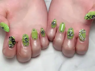 ネイル 💕鈴木ユリ パラジェル/オフ無料のネイルデザイン