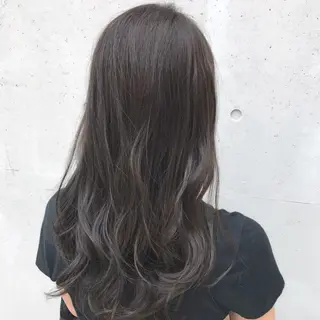 セミロング カラー パーマ ヘアアレンジ キッズ マツエク・マツパ Luela堅田所属・田中 裕士のヘアスタイル