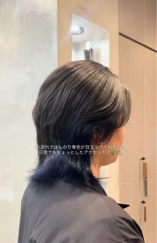 カラー しずく🤍🧸 / fifthパーマのヘアスタイル