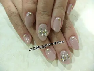 ミディアム ネイル ネイルサロン Cureのネイルデザイン