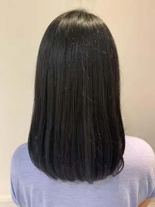 ミディアム カラー 高橋友里亜 /フリーランスのヘアスタイル