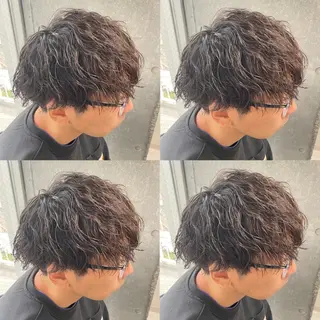 パーマ メンズ メンズモテパーマ💙 fuwaのヘアスタイル