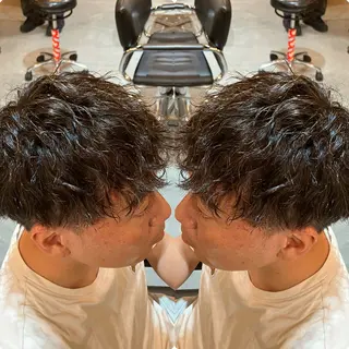 ショート 👑曲がる縮毛矯正 /パーマ👑ショウのヘアスタイル