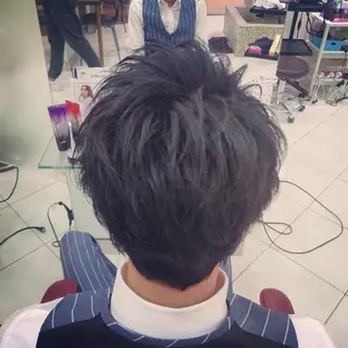 ショート ヘアアレンジ メンズ 🐺デザインウルフ / 一ノ瀬 凌🐺のヘアスタイル